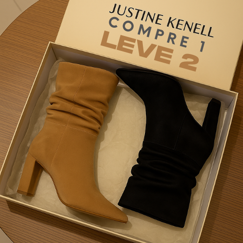 Bota Isadora Camurça - Compre 1 e Leve 2